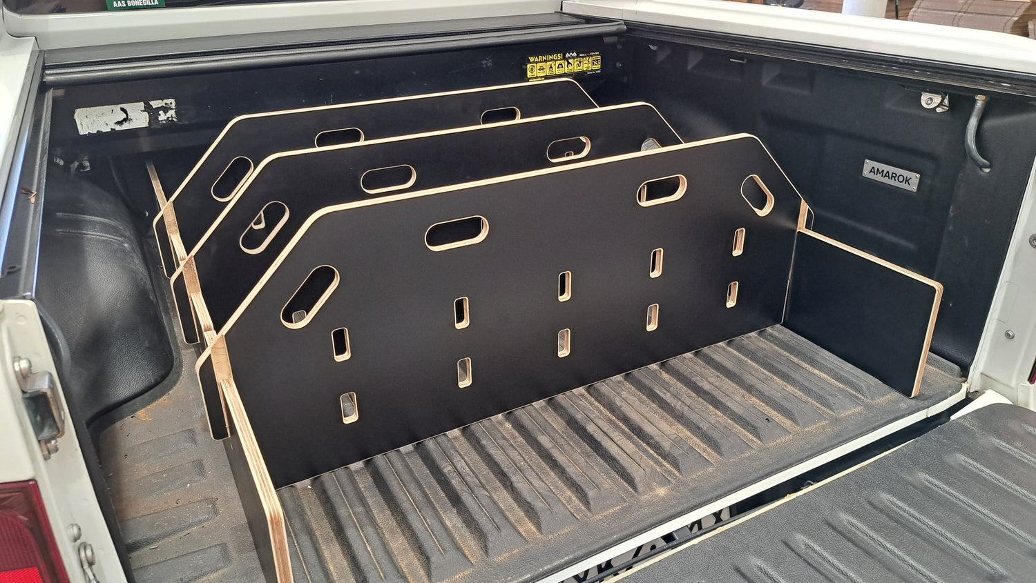 VW Amarok 2016-2022 Tub Divider | Plastic Tub Liner