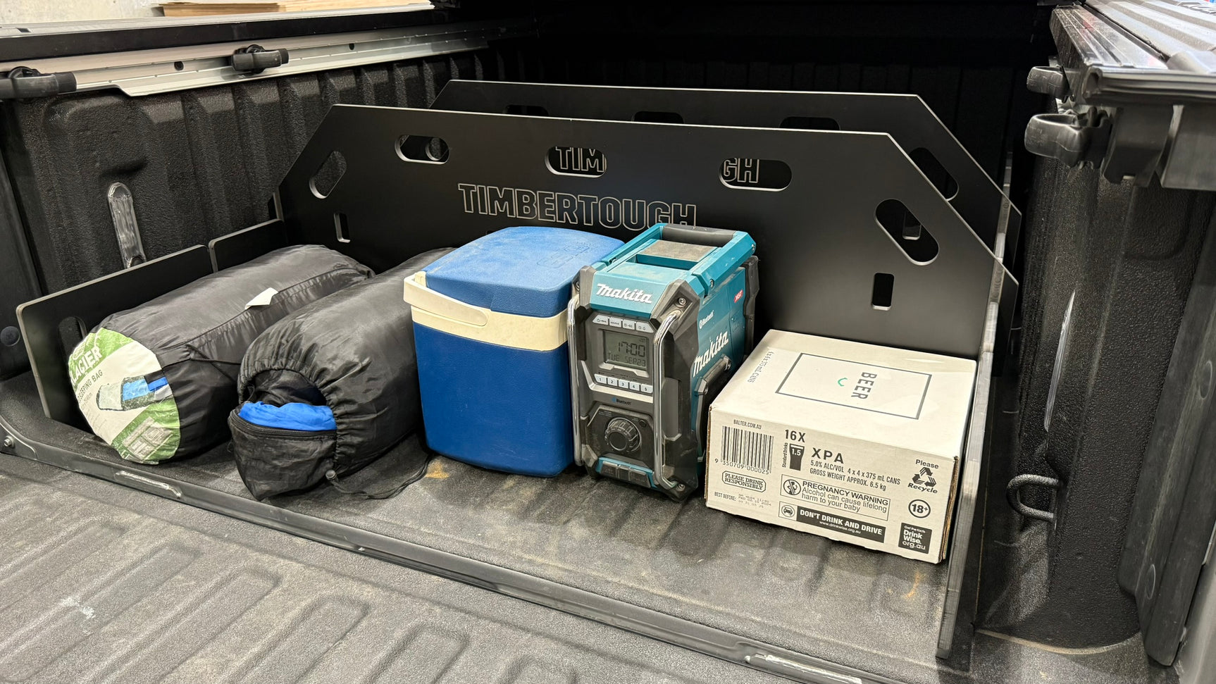 HPL-PRO RAM 1500 DT 2019+ Tub Divider | Spray-in Tub Liner | Short Bed