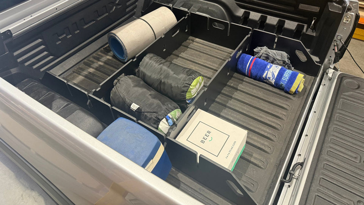 Toyota Hilux N90 2026+ Tub Divider | HPL-PRO Waterproof Composite | For Plastic Tub Liner