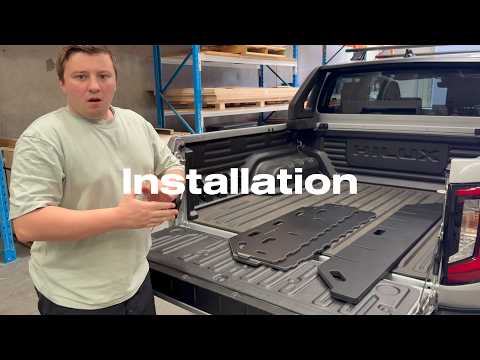 Toyota Hilux N90 2026+ Tub Divider | HPL-PRO Waterproof Composite | For Plastic Tub Liner